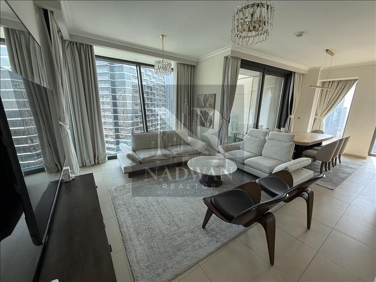 3 bedrooms +maid - Burj vista 1- Downtown